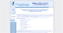 Desktop Screenshot of designmyhat.com.au